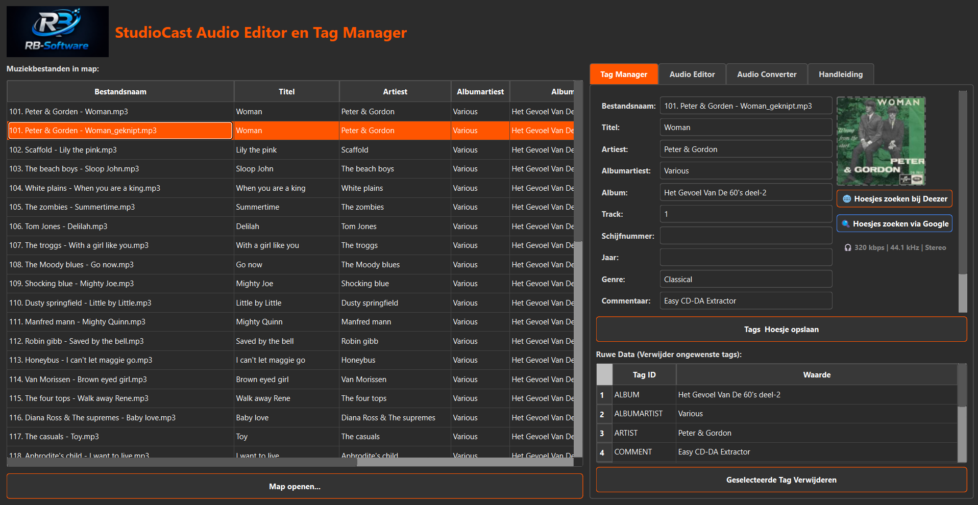 StudioCast Tag Manager