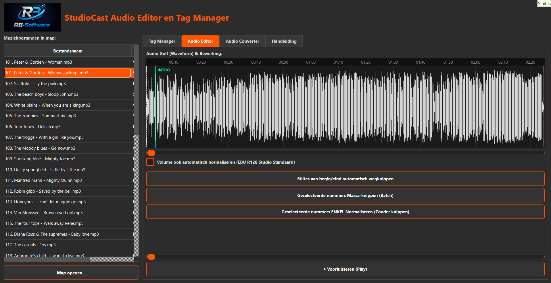 StudioCast Audio Editor